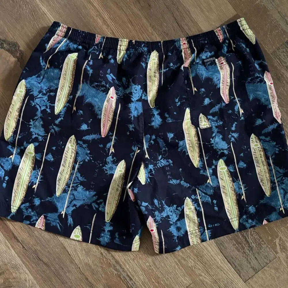 Nautica Surfboard Print Swim Trunks XXL